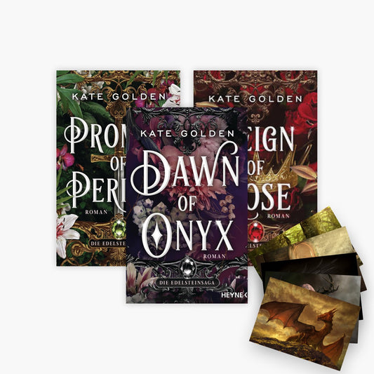 Die Edelstein-Saga Band 1-3 plus 1 exklusives Postkartenset