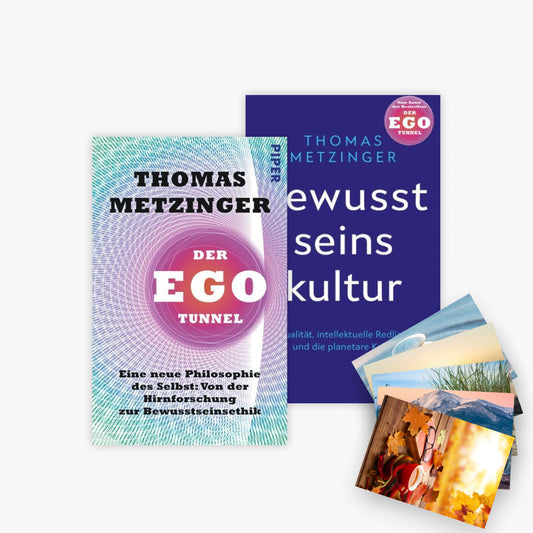 Der Ego-Tunnel + Bewusstseinskultur + 1 exklusives Postkartenset