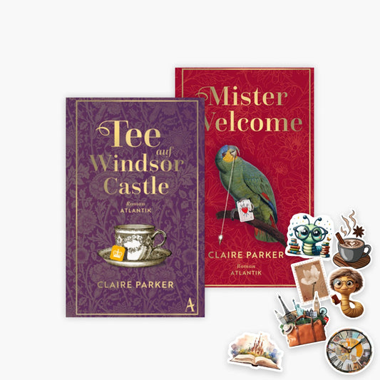 Tee auf Windsor Castle + Mister Welcome + 1 exklusives Stickerset