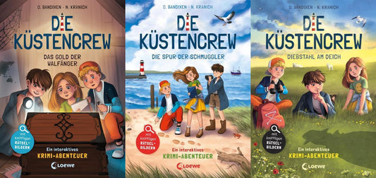 Die Küstencrew Band 1-3 plus 1 exklusives Postkartenset