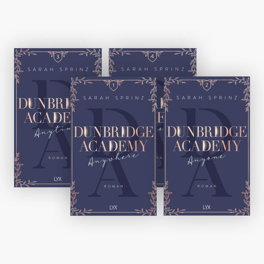 Dunbridge Academy Band 1-4 plus 1 exklusives Postkartenset