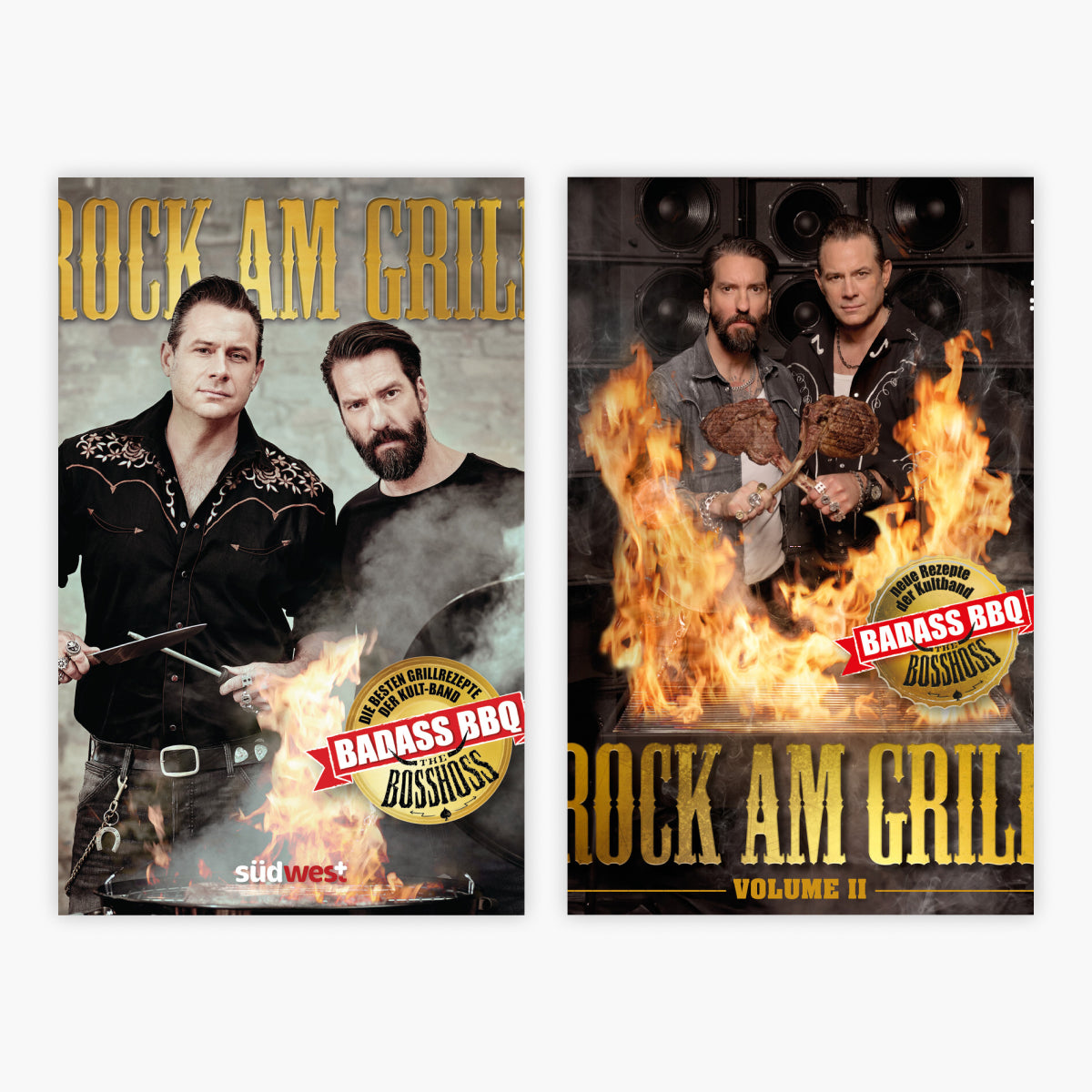 Rock am Grill Volume I + II plus 1 exklusives Postkartenset