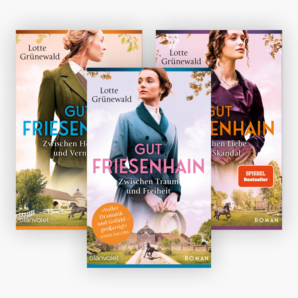 Die Münsterland-Saga Band 1-3 plus 1 exklusives Postkartenset