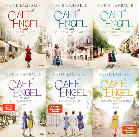 Café Engel Band 1-5 plus 1 exklusives Postkartenset