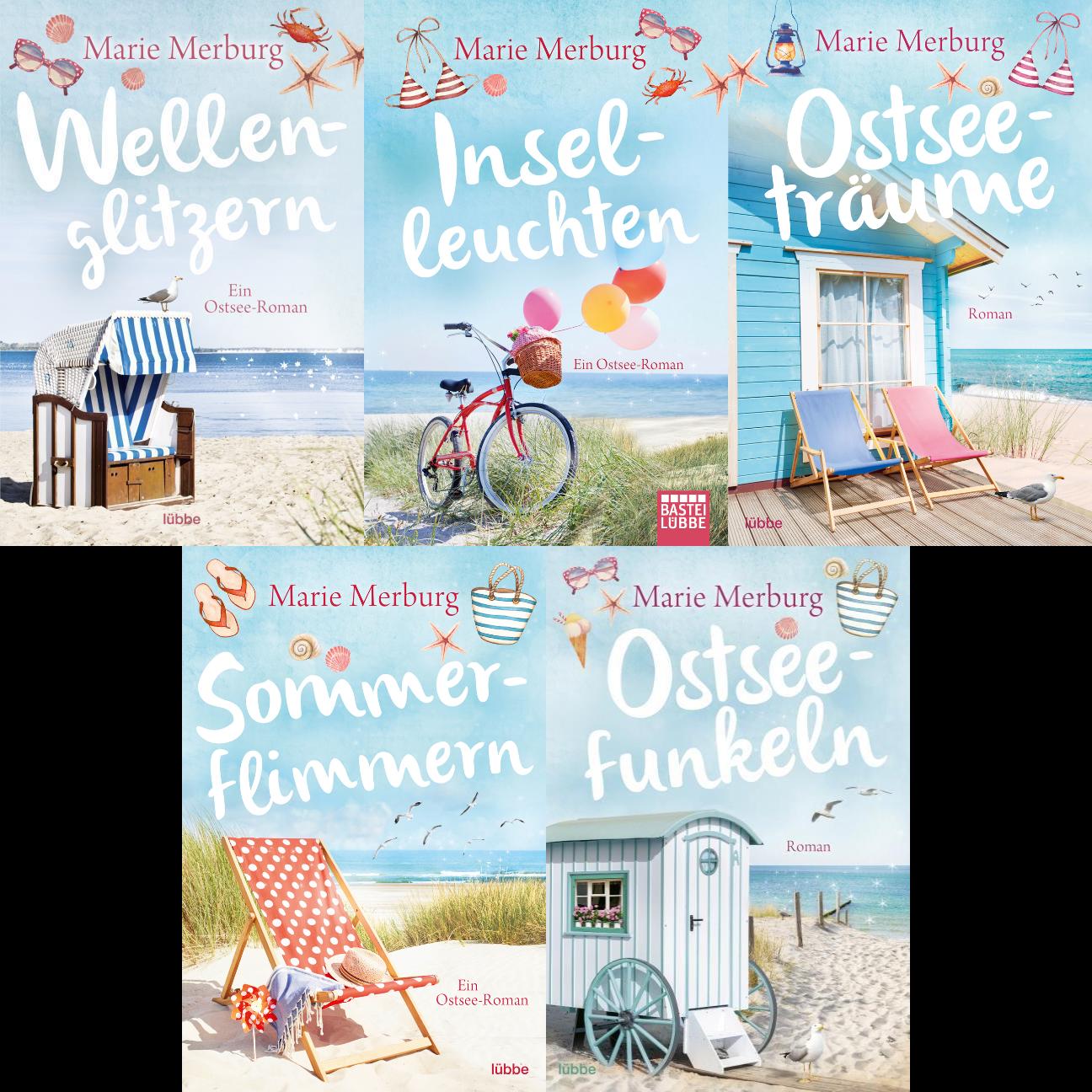 Die Rügen-Reihe Band 1-5 plus 1 exklusives Postkartenset