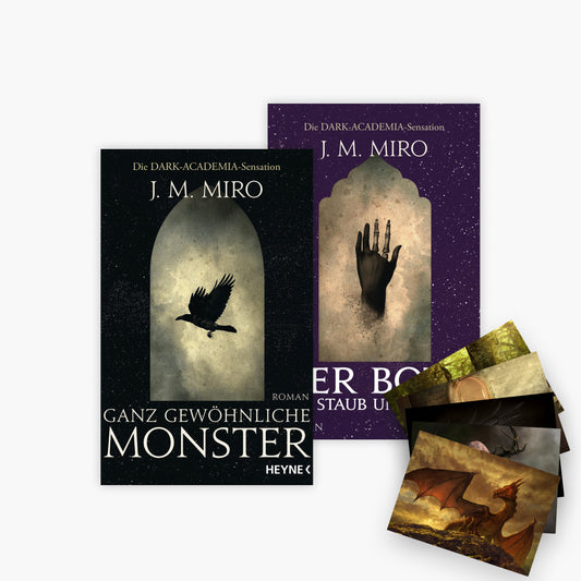 Die Dunkle Talente-Reihe Band 1+2 plus 1 exklusives Postkartenset