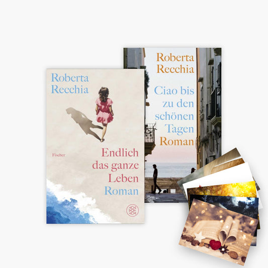 Endlich das ganze Leben + Ciao bis zu den schönen Tagen + 1 exklusives Postkartenset
