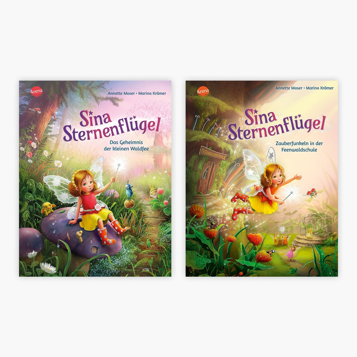 Sina Sternenflügel Band 1+2 plus 1 exklusives Postkartenset