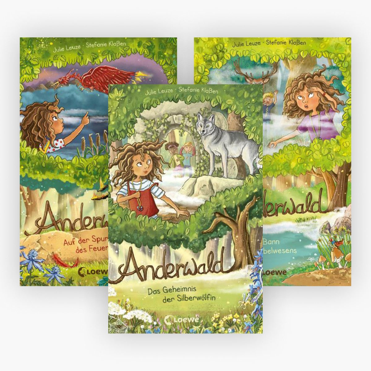 Die Anderwald-Reihe Band 1-3 plus 1 exklusives Postkartenset