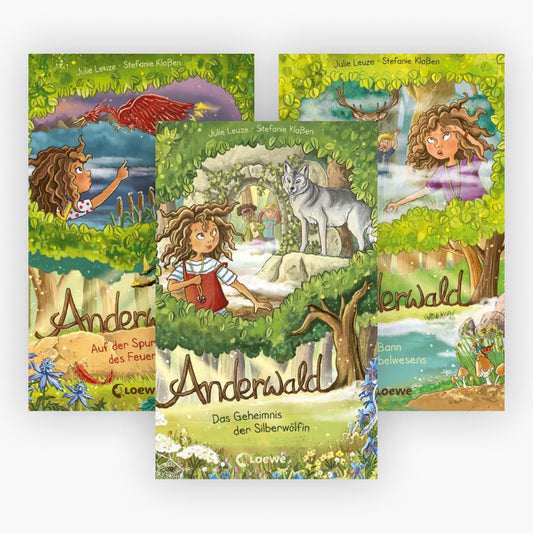 Die Anderwald-Reihe Band 1-3 plus 1 exklusives Postkartenset