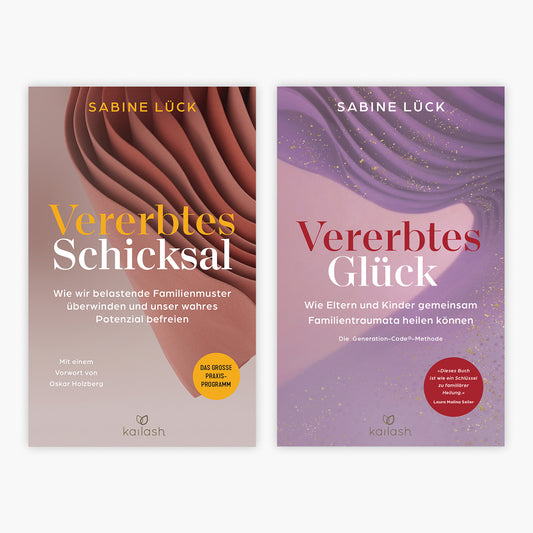 Vererbtes Schicksal + Vererbtes Glück im Set + 1 exklusives Postkartenset