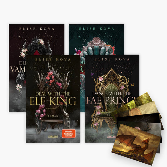Die Married into Magic-Reihe Band 1-4 plus 1 exklusives Postkartenset