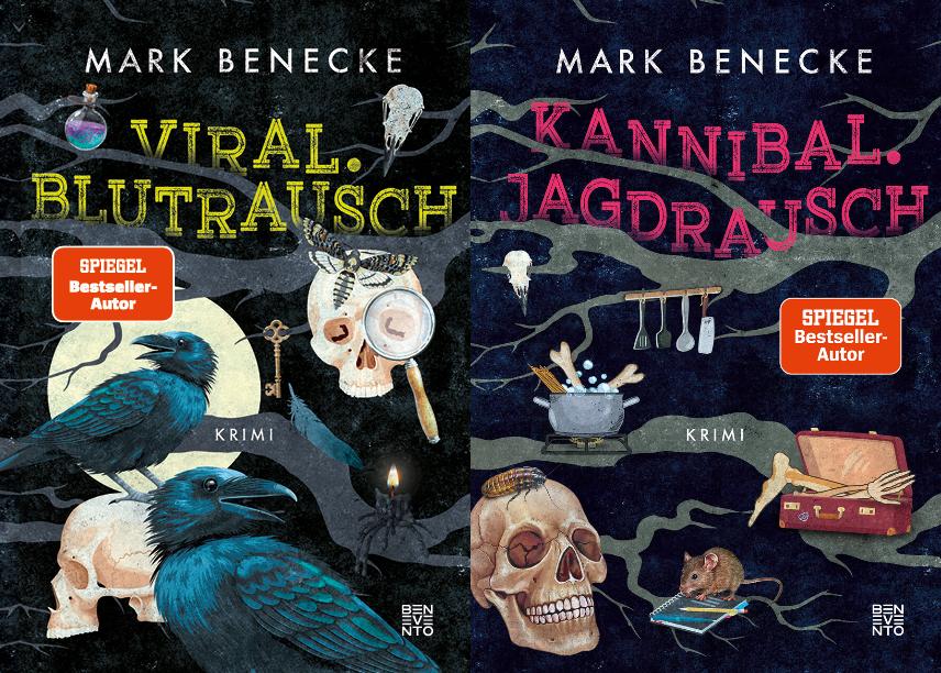 Viral. Blutrausch + Kannibal. Jadgrausch + 1 exklusives Postkartenset