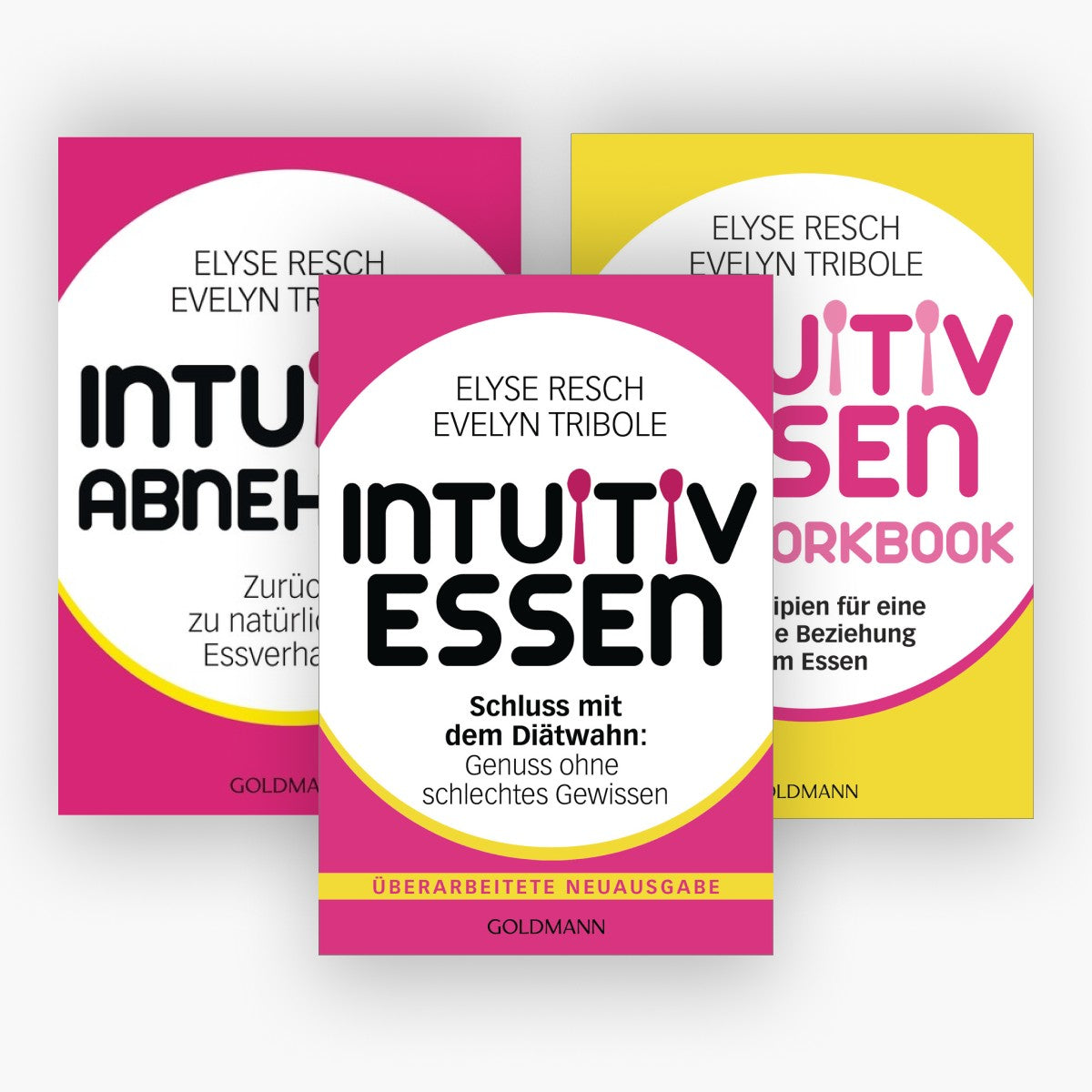 Intuitiv essen + Intuitiv abnehmen + Workbook + 1 exklusives Postkartenset