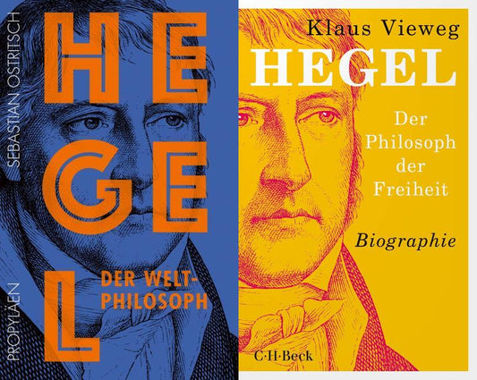 Hegel: Der Weltphilosoph + Biographie im Set + 1 exklusives Postkartenset