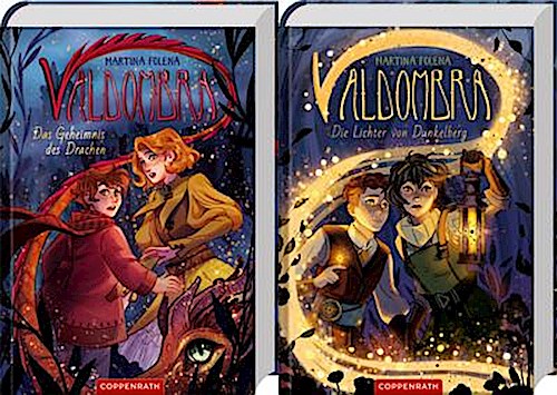 Die Valdombra-Reihe Band 1+2 plus 1 exklusives Postkartenset