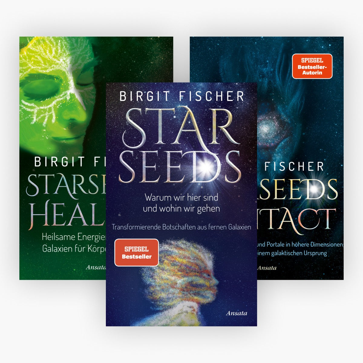 Starseeds / Starseeds-Healing / Starseeds-Contact im Set + plus 1 exklusives Postkartenset