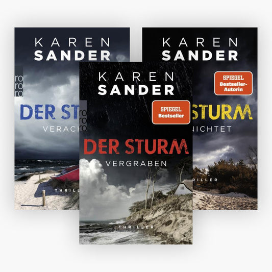Der Sturm Band 1-3 plus 1 exklusives Postkartenset