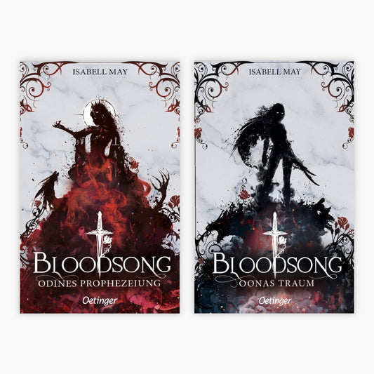 Bloodsong Band 1+2 plus 1 exklusives Postkartenset