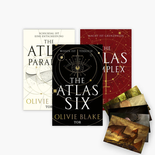 Die Atlas-Serie Band 1-3 plus 1 exklusives Postkartenset