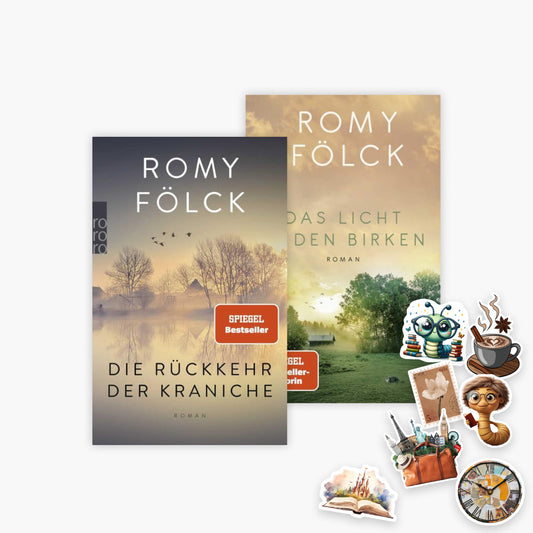 Die Rückkehr der Kraniche + Das Licht in den Birken + 1 exklusives Stickerset