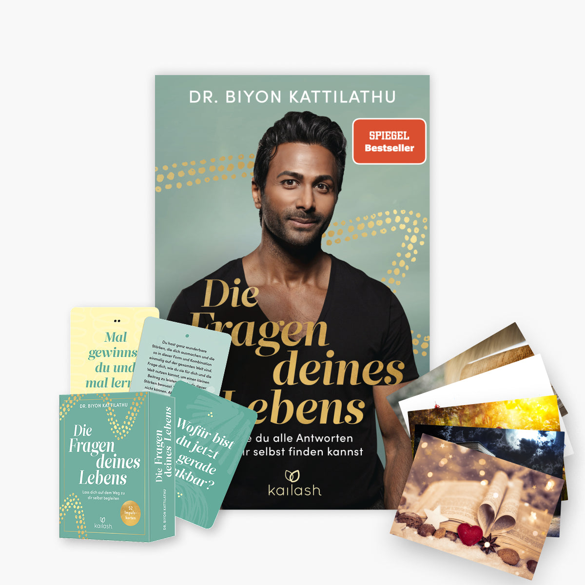 Die Frage deines Lebens + Kartenset + 1 exklusives Postkartenset