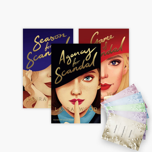 Die Agency for Scandal-Reihe Band 1-3 plus 1 exklusives Postkartenset