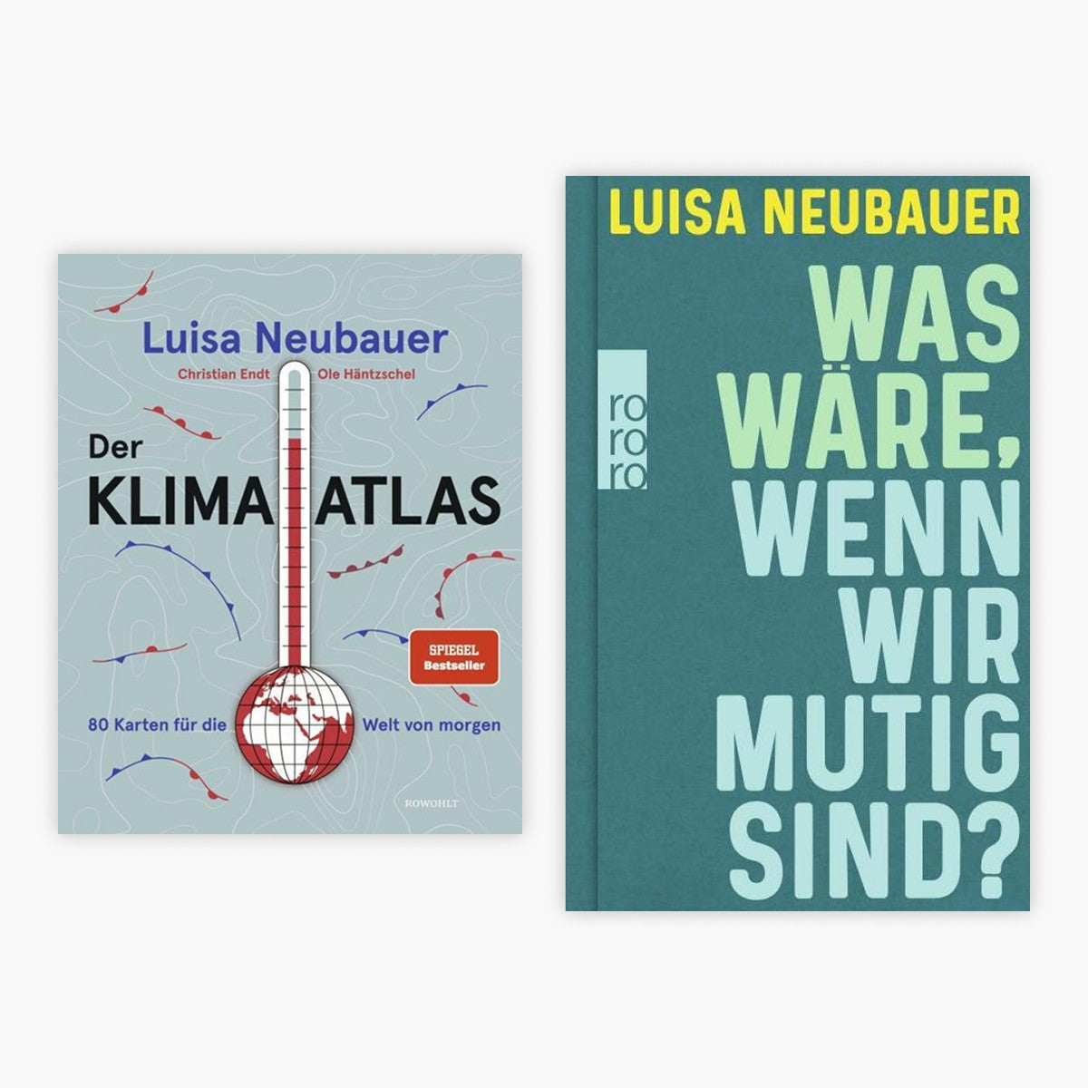 Der Klima-Atlas + Was wäre, wenn wir mutig sind + 1 exklusives Postkartenset