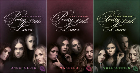 Pretty Little Liars Band 1-3 plus 1 exklusives Postkartenset