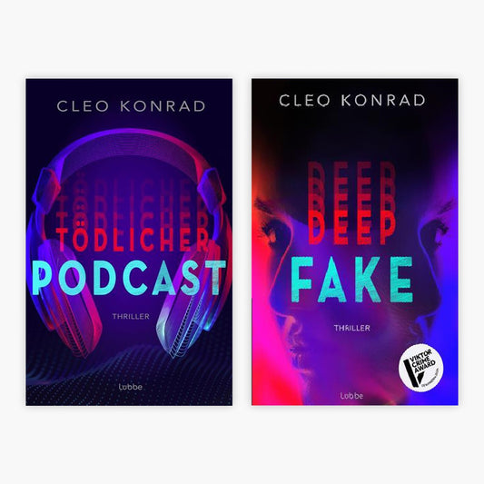 Tödlicher Podcast + Deep Fake + 1 exklusives Postkartenset