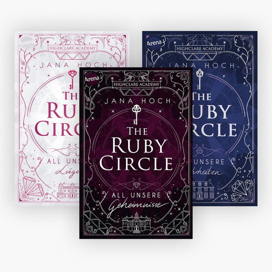Die Ruby Circle-Reihe Band 1-3 plus 1 exklusives Postkartenset