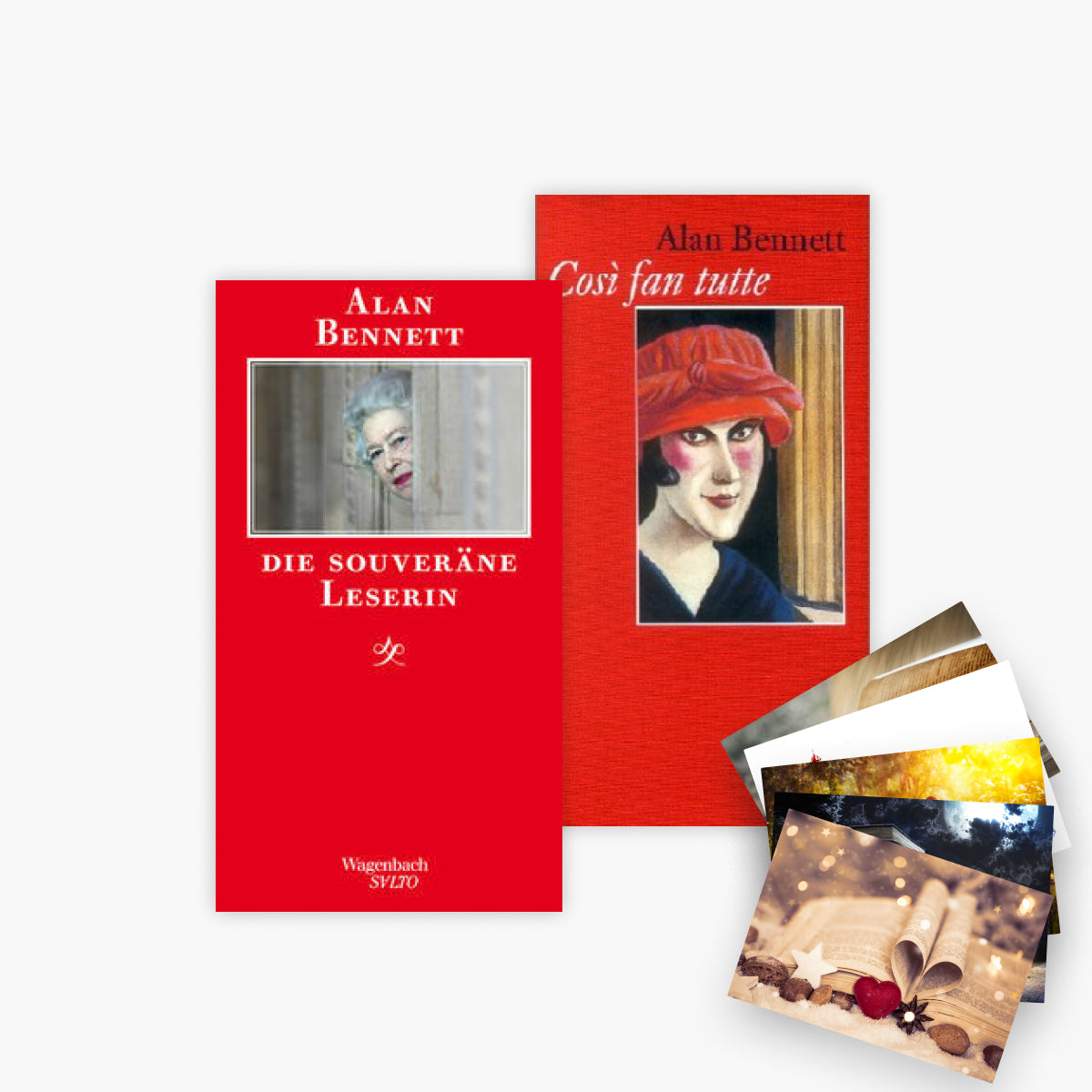 Die souveräne Leserin + Così fan tutte + 1 exklusives Postkartenset
