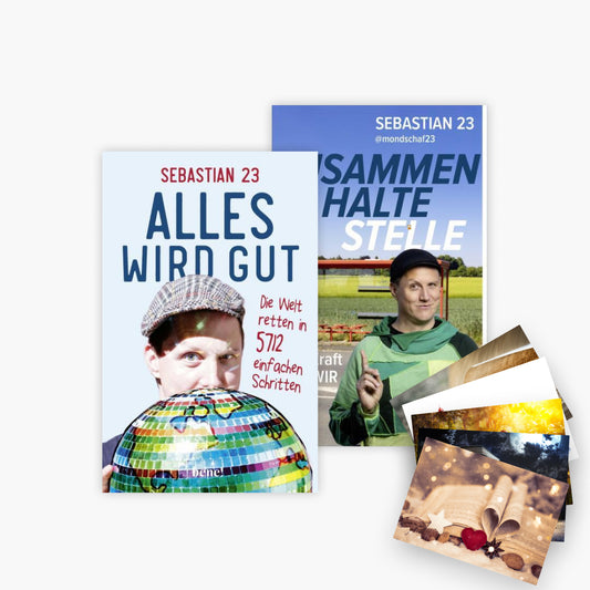 Alles wird gut + Zusammenhaltestelle + 1 exklusives Postkartenset