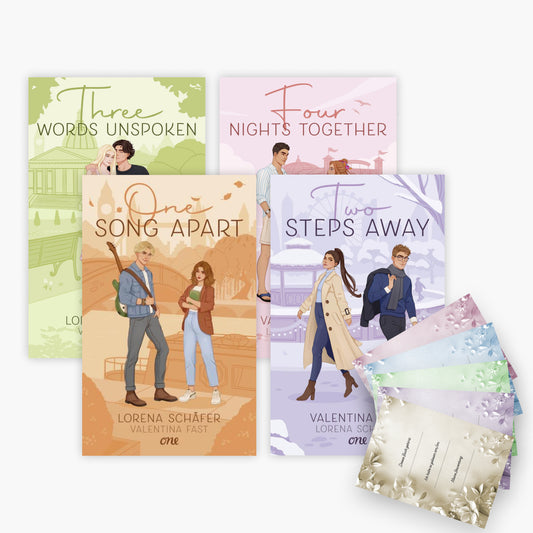 Die London Hearts-Reihe Band 1-4 plus 1 exklusives Postkartenset