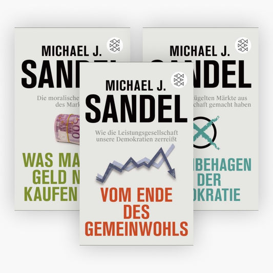 Vom Ende des Gemeinwohls / Was man für Geld nicht kaufen kann / Das Unbehagen in der Demokratie + 1 exklusives Postkartenset