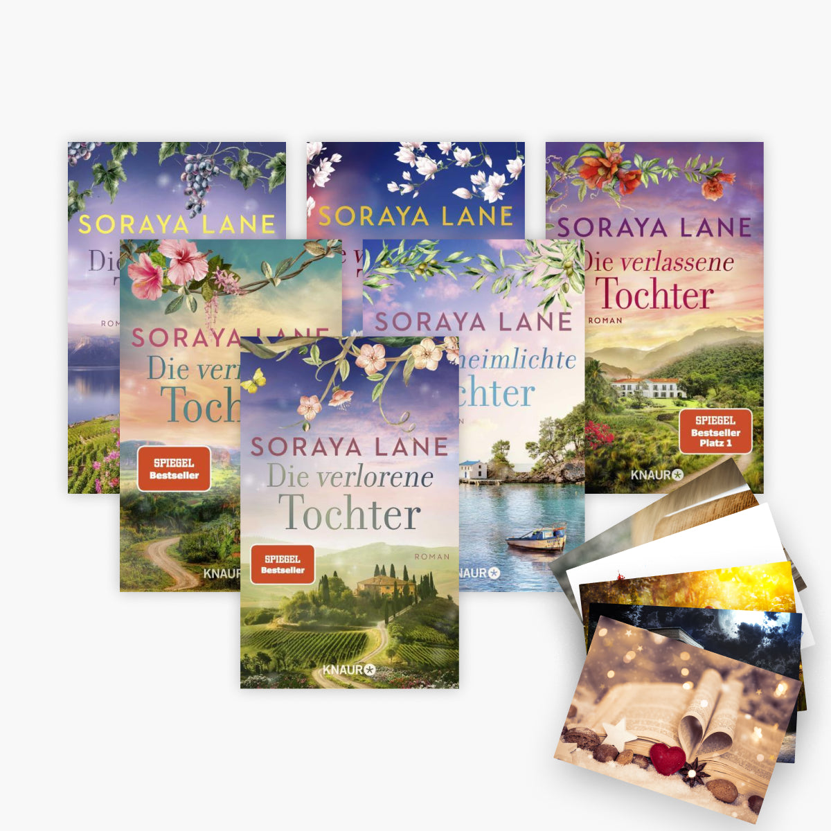 Die verlorenen Töchter Band 1-6 plus 1 exklusives Postkartenset