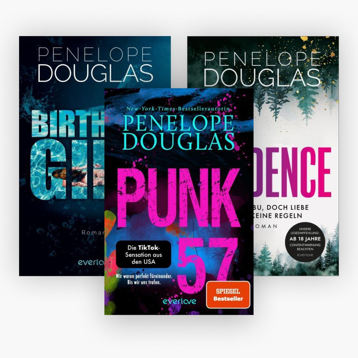 Punk 57 / Birthday Girl / Credence im Set + 1 exklusives Postkartenset