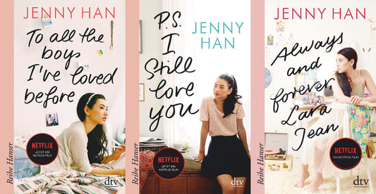 Die Lara-Jean-Reihe Band 1-3 zum Netflix-Film + 1 exklusives Postkartenset