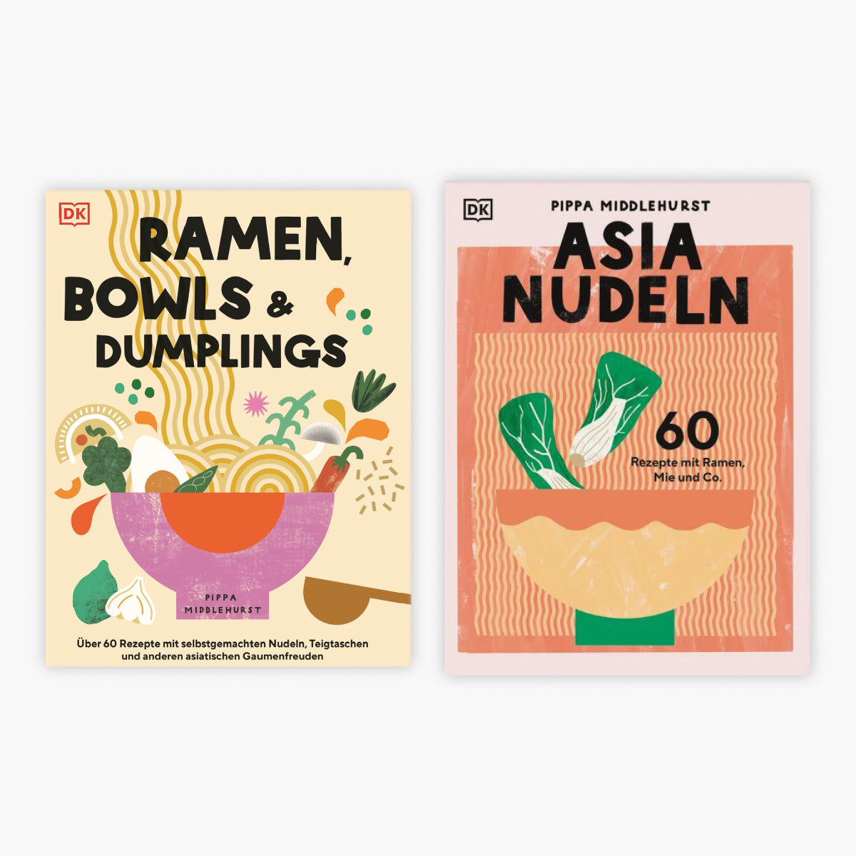 Ramen, Bowls und Dumplings + Asia Nudeln + 1 exklusives Postkartenset