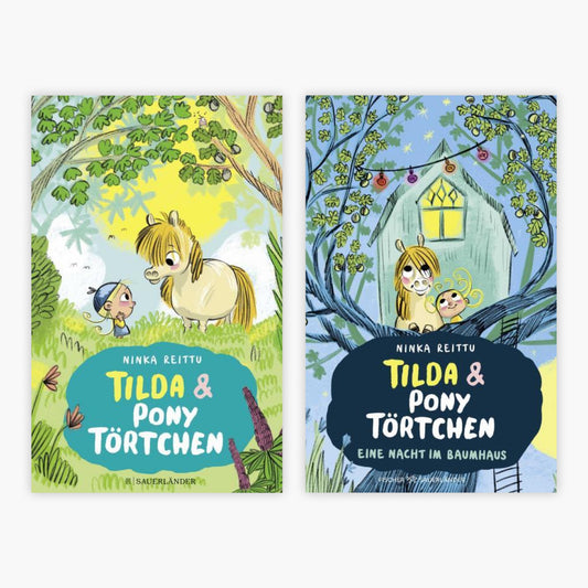 Tilda und Pony Törtchen Band 1+2 plus 1 exklusives Postkartenset