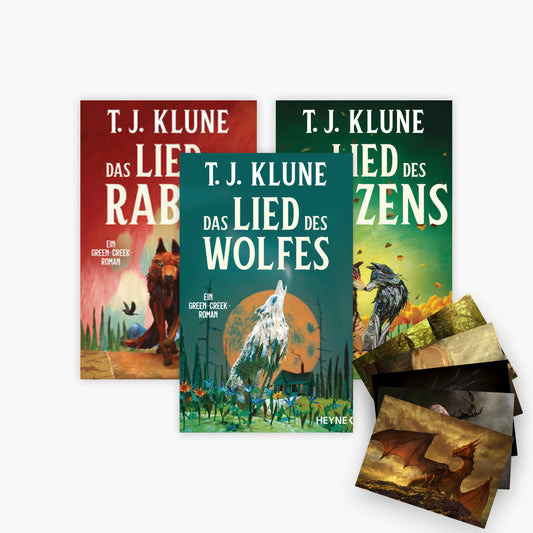 Die Green Creek-Reihe Band 1-3 plus 1 exklusives Postkartenset