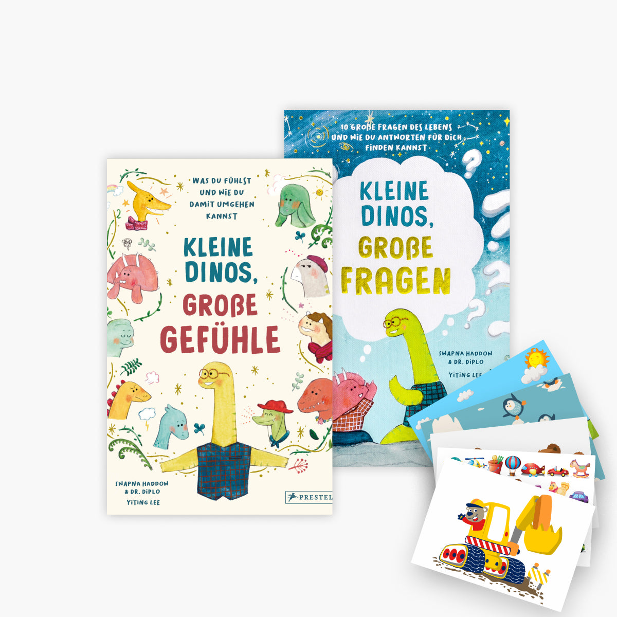 Kleine Dinos - Reihe Band 1+2 plus 1 exklusives Postkartenset