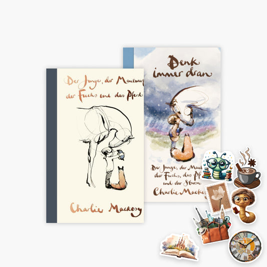 Der Junge, der Maulwurf, der Fuchs und das Pferd + Denk immer dran + 1 exklusives Stickerset
