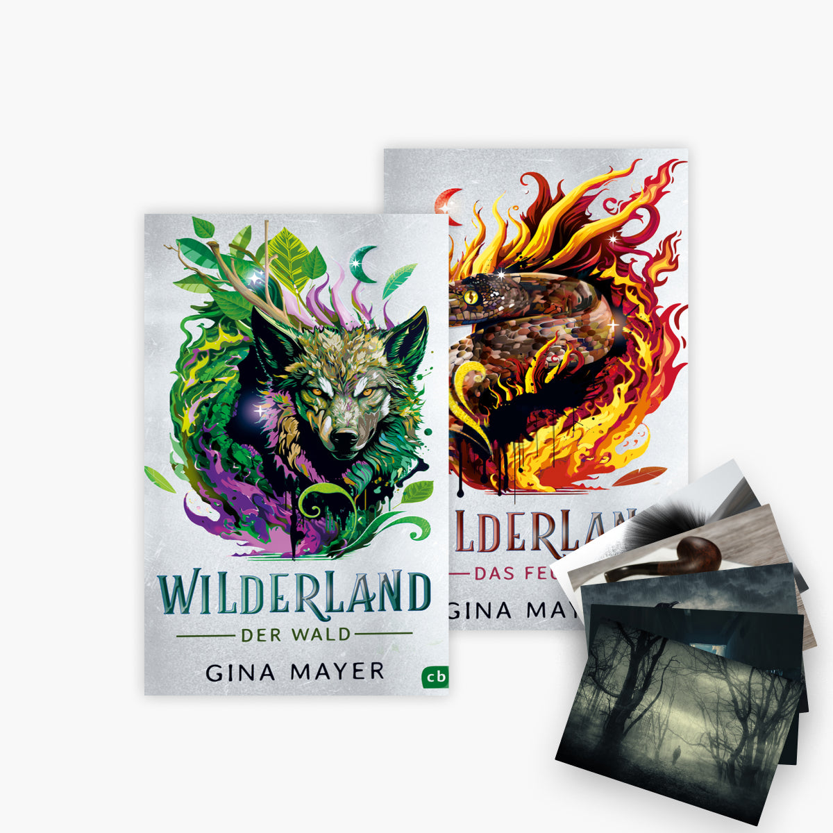 Die Wilderland-Reihe Band 1+2 plus 1 exklusives Postkartenset
