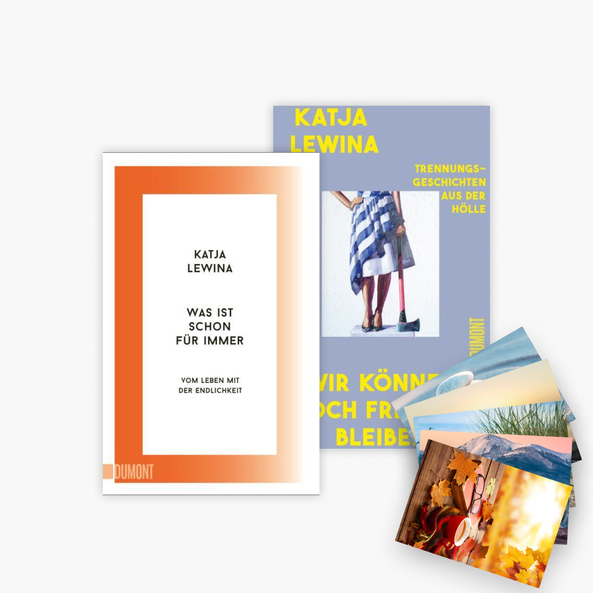 Was ist schon für immer + Wir können doch Freunde bleiben + 1 exklusives Postkartenset