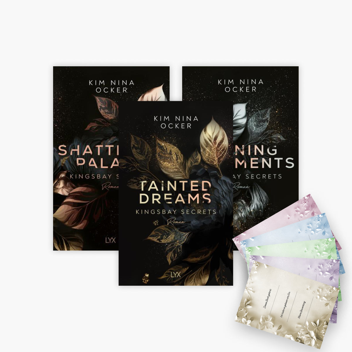 Kingsbay Secrets Reihe Band 1-3 plus 1 exklusives Postkartenset