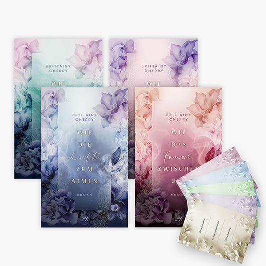 Romance Elements - Reihe Band 1-4 plus 1 exklusives Postkartenset