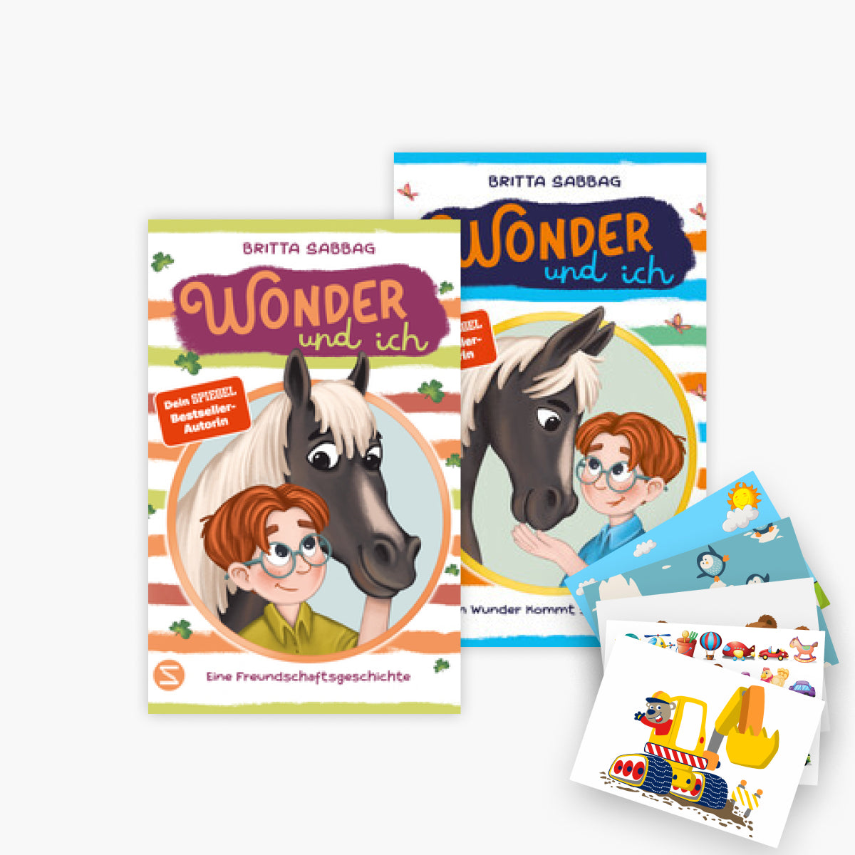 Wonder und Ich - Reihe Band 1+2 plus 1 exklusives Postkartenset