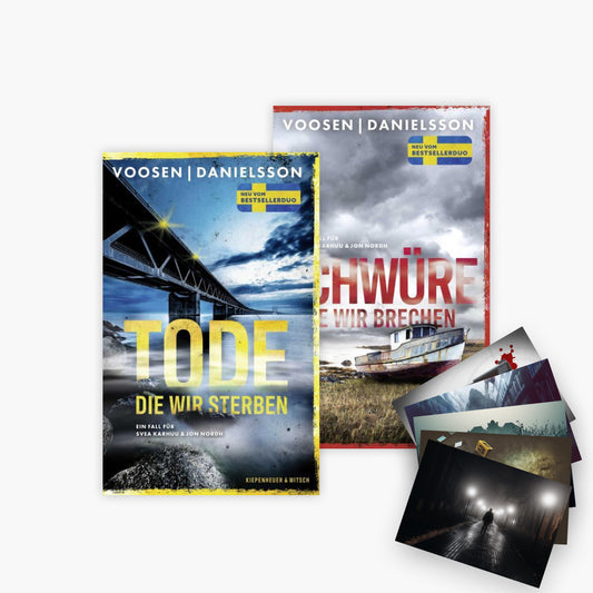 Tatort Malmö - Reihe Band 1+2 plus 1 exklusives Postkartenset