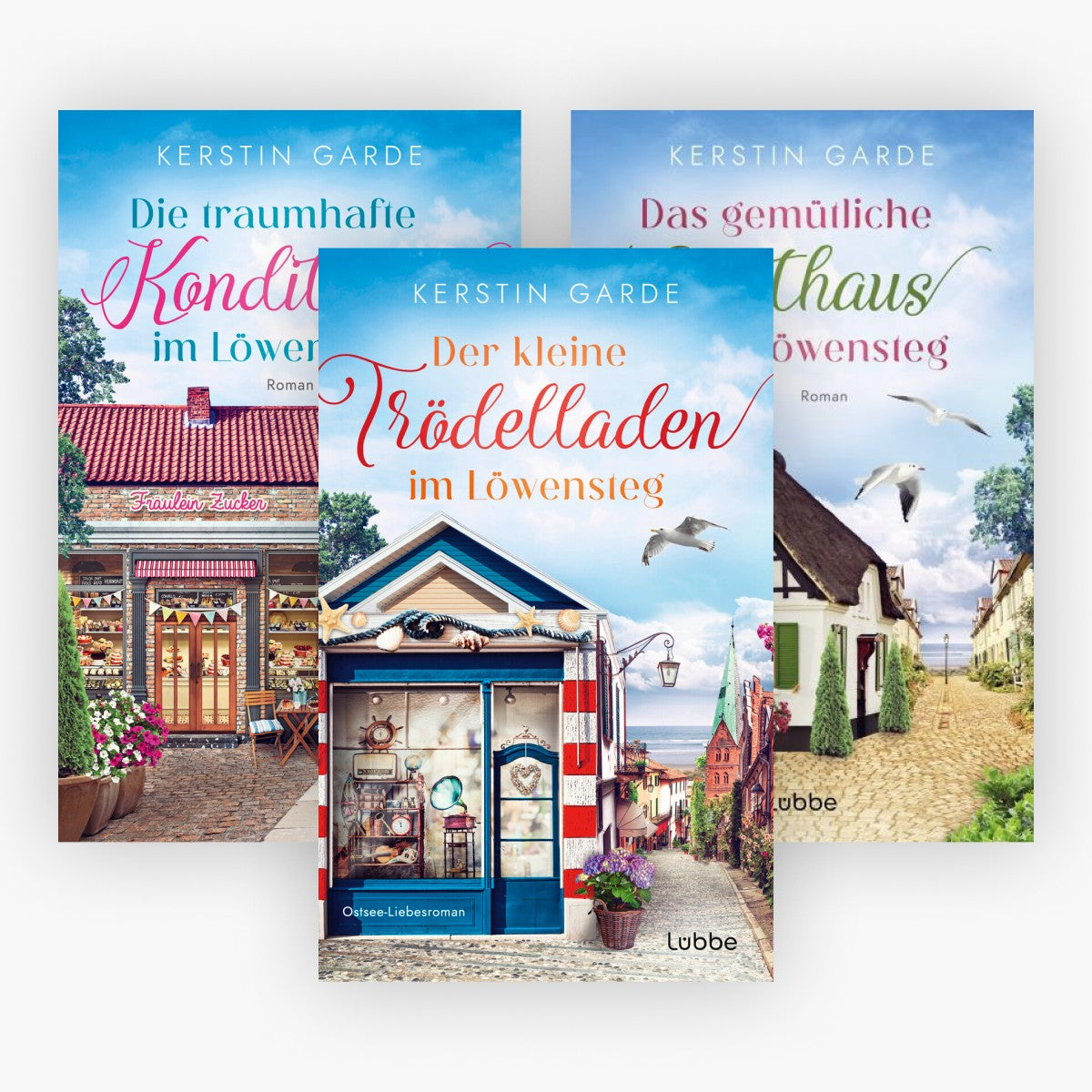 Die Löwensteg-Reihe Band 1-3 plus 1 exklusives Postkartenset